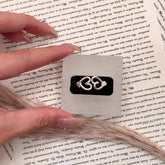 S925 Silver Twisted Open Heart Ring